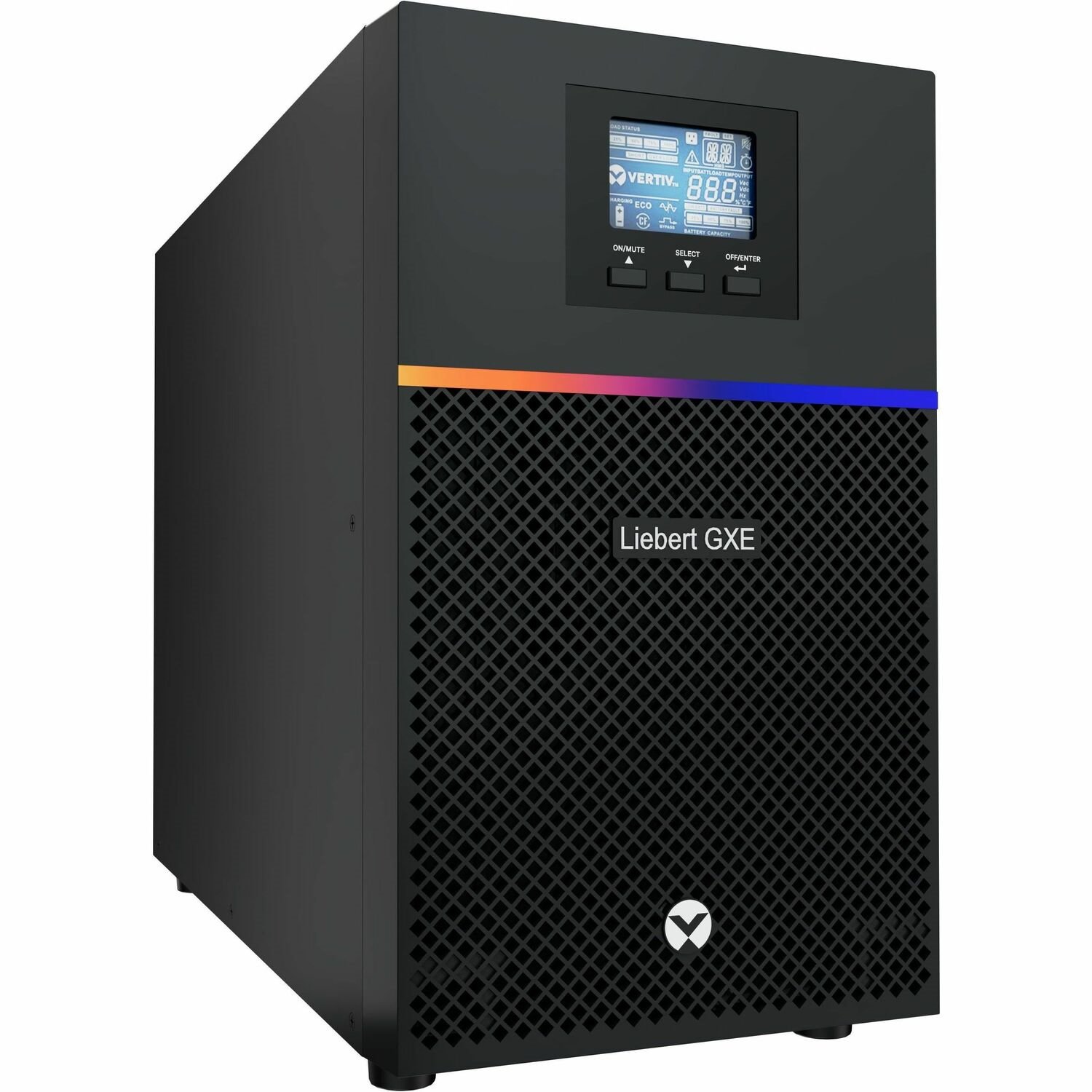 Vertiv Liebert GXE UPS 3000VA/2700W 230V Online Double Conversion Tower UPS | High output power factor 0.9 PF |Lead Acid VRLA Battery (GXE3-3000IMT)