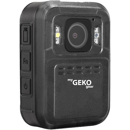 myGEKOgear by Adesso Aegis 200 1440p Super HD Body Cam with GPS Logging, Infrared Night Vision,Password Protected System,IP65 Water Resistance, Drop Protection, 2" LCD Screen, 32GB Storage, Long Battery Life (13.5 Hours Battery Life)