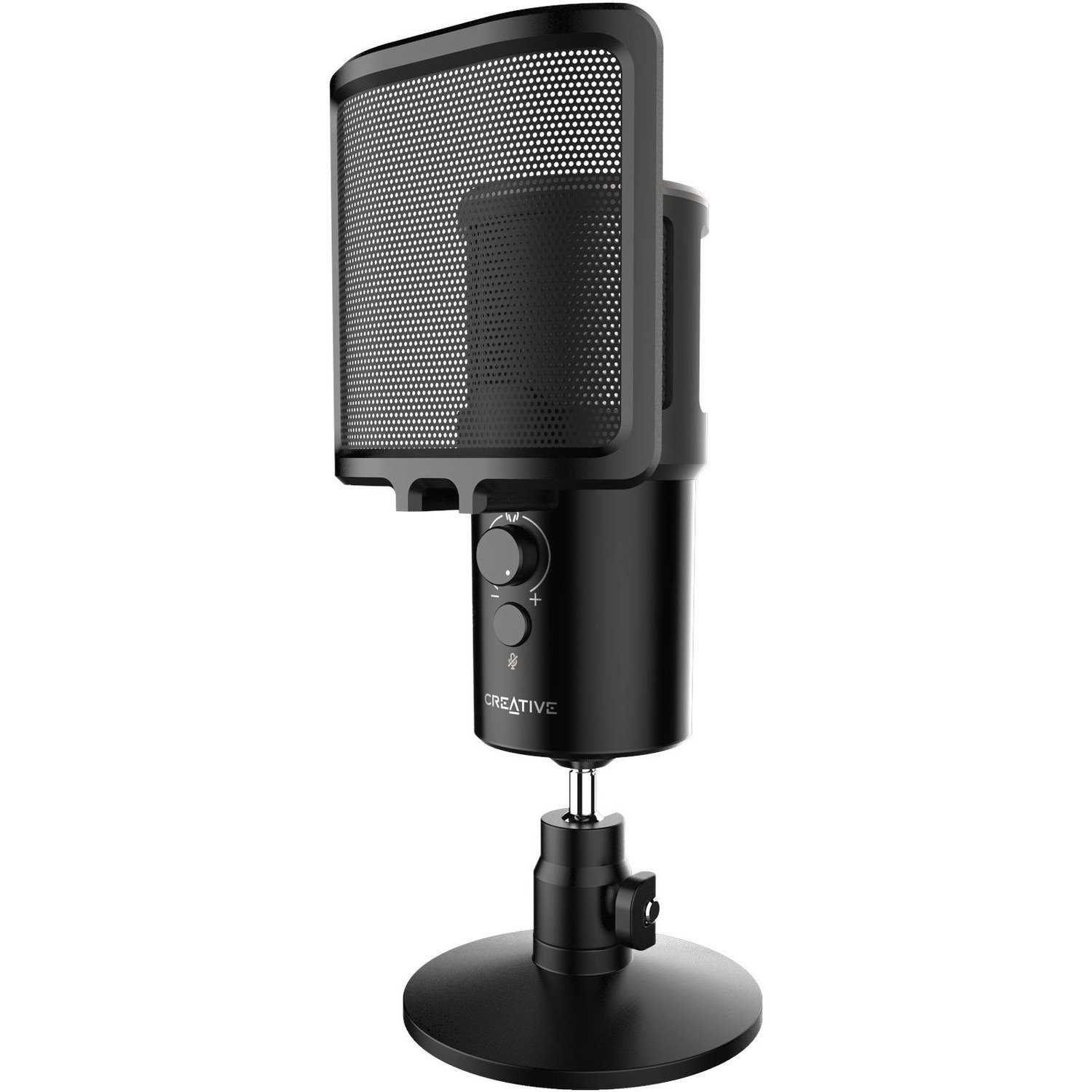 Creative Live! Mic M3 Wired Condenser Microphone for Monitoring, Voice, Communication System, Live Streaming, Broadcasting, Recording, Gaming
