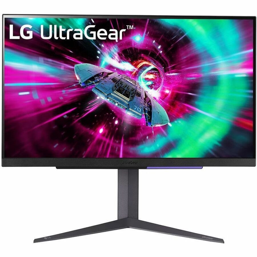 LG UltraGear 27GR93U-B 27" Class 4K UHD Gaming LED Monitor - 16:9 - Purple Grey