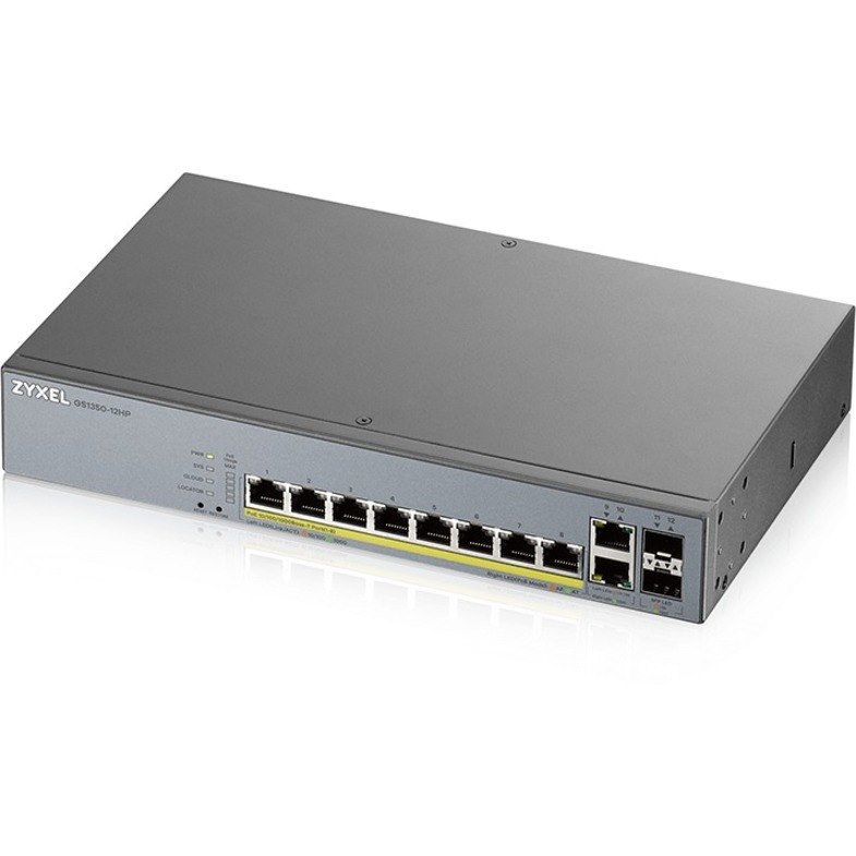 ZYXEL GS1350 GS1350-12HP 8 Ports Manageable Ethernet Switch
