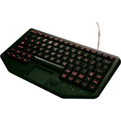 Gamber-Johnson iKey Full Travel Keyboard with Integrated Touchpad