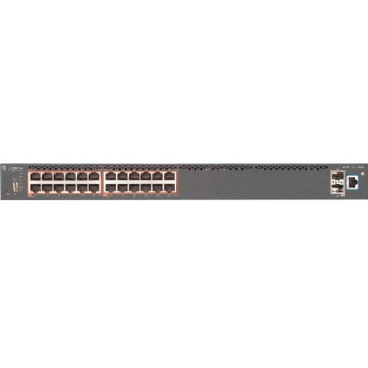 Extreme Networks ERS 4900 ERS 4926GTS-PWR+ 26 Ports Manageable Ethernet Switch - Gigabit Ethernet, 10 Gigabit Ethernet - 1000Base-T, 10GBase-X