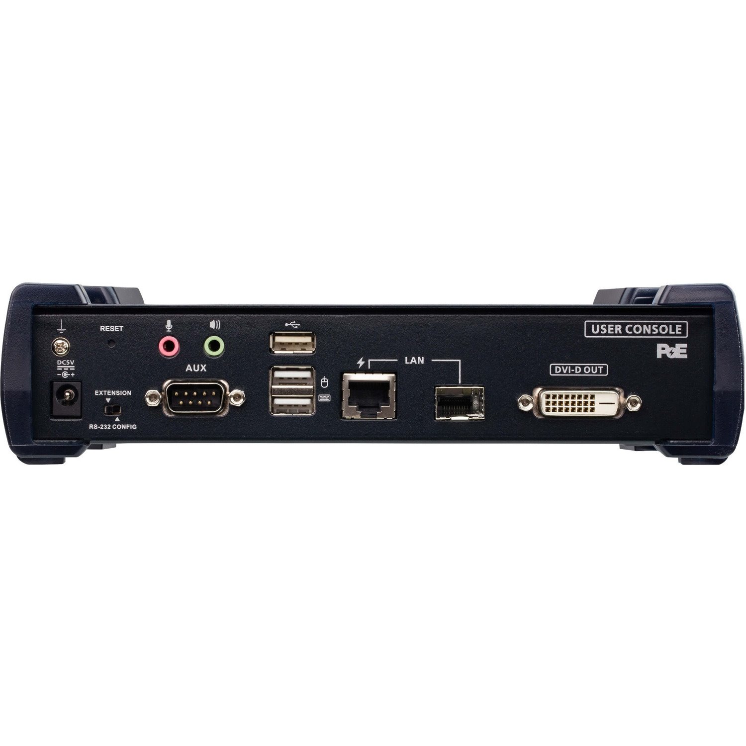 ATEN 2K DVI-D Dual Link KVM over IP Receiver with PoE