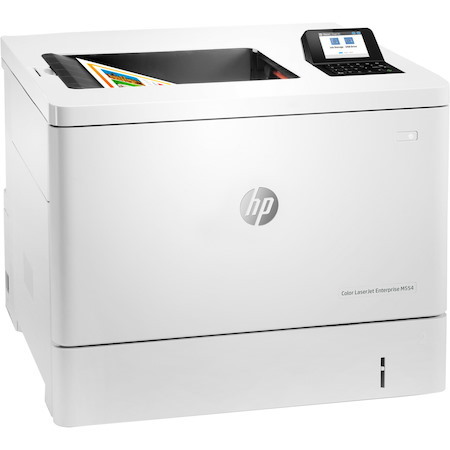HP LaserJet Enterprise M554 M554dn Desktop Laser Printer - Color