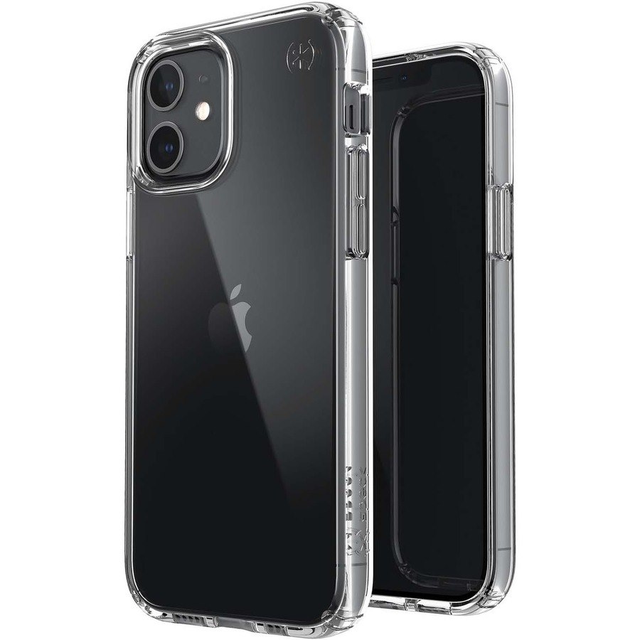 Speck Presidio Perfect-Clear Case for Apple iPhone 12, iPhone 12 Pro Smartphone - Clear