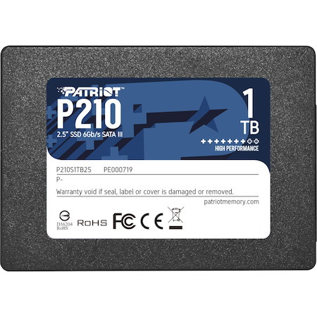 Patriot Memory P210 1 TB Solid State Drive - 2.5" Internal - SATA (SATA/600)