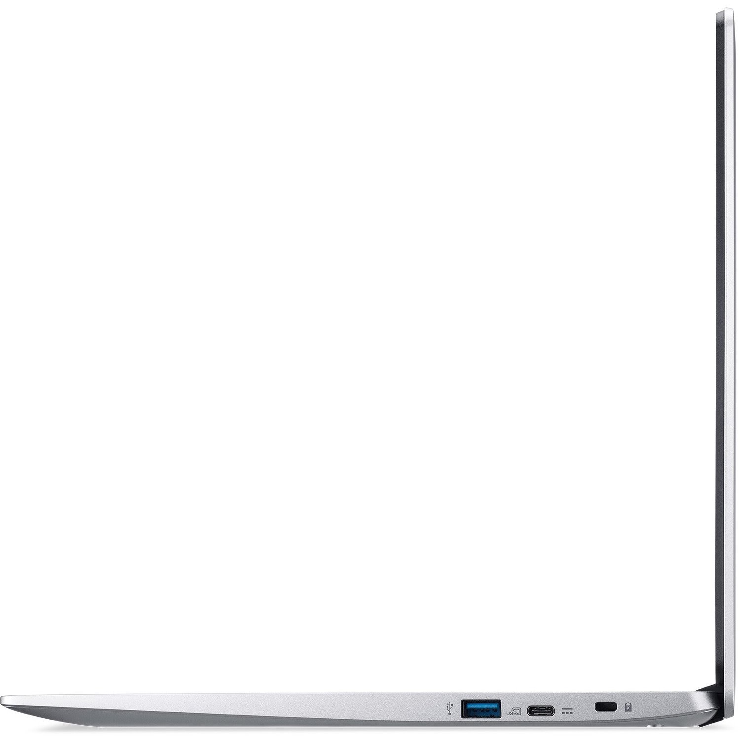 Acer Chromebook 315 CB315-3H CB315-3H-C19A 15.6" Chromebook - HD - 1366 x 768 - Intel Celeron N4020 Dual-core (2 Core) 1.10 GHz - 4 GB Total RAM - 64 GB Flash Memory - Pure Silver