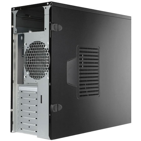 In Win EA035 Computer Case - ATX Motherboard Supported - Mid-tower - Black