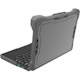 Extreme Shell-F Slide Case for HP Chromebook G9 and G8 Clamshell 11.6" (Gray/Clear)