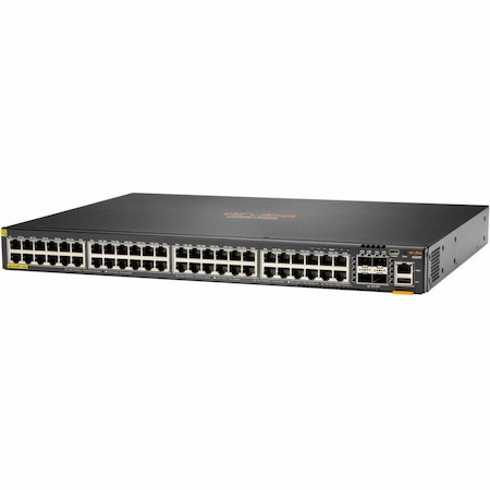 Aruba CX 6200 JL727B 48 Ports Manageable Ethernet Switch - Gigabit Ethernet, 10 Gigabit Ethernet - 10/100/1000Base-T, 10GBase-X