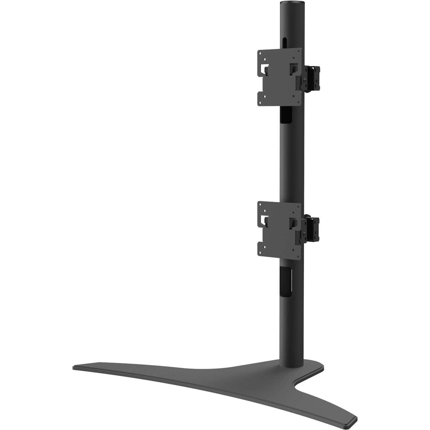Peerless-AV 1x2 Freestanding Desktop Stand for 24" to 49" Ultra-Wide Curved Monitors