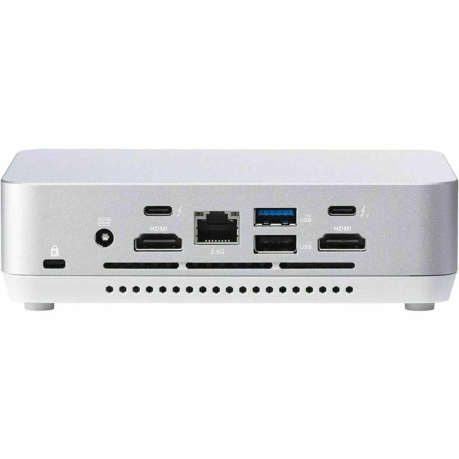 Asus NUC 14 Pro+ RNUC14RVSU9089AUI Desktop Computer - Intel Core Ultra 9 185H - 32 GB - 1 TB SSD - Mini PC - Silver