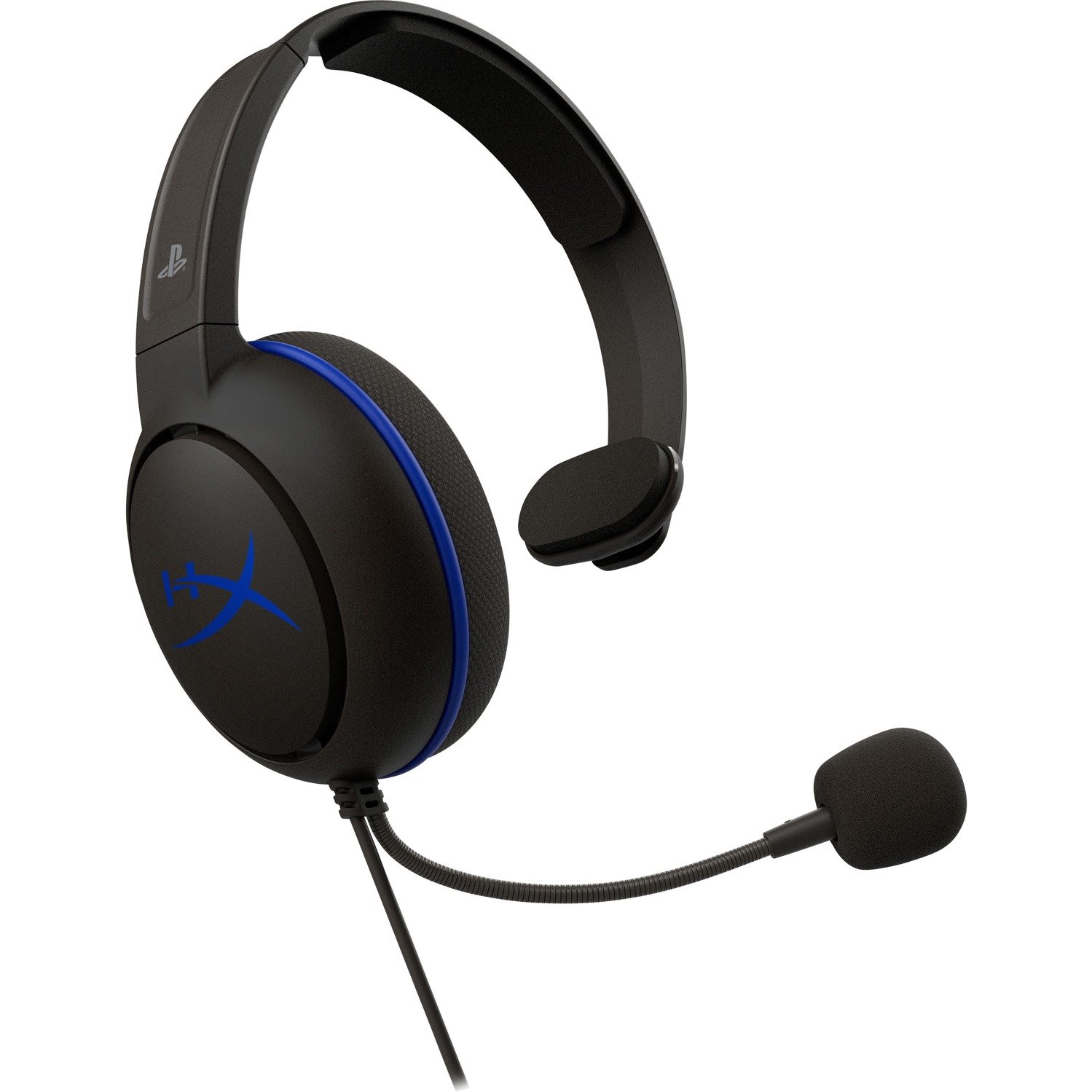 HyperX Cloud Chat Wired Over-the-head Mono Gaming Headset - Blue/Black