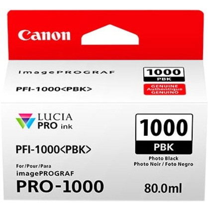 Canon PFI-1000 Original Inkjet Ink Cartridge - Photo Black Pack