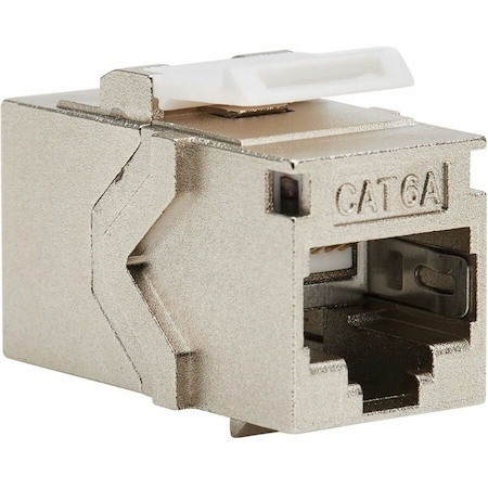 Tripp Lite by Eaton Cat6a Shielded Snap-In Coupler (RJ45 F/F), TAA