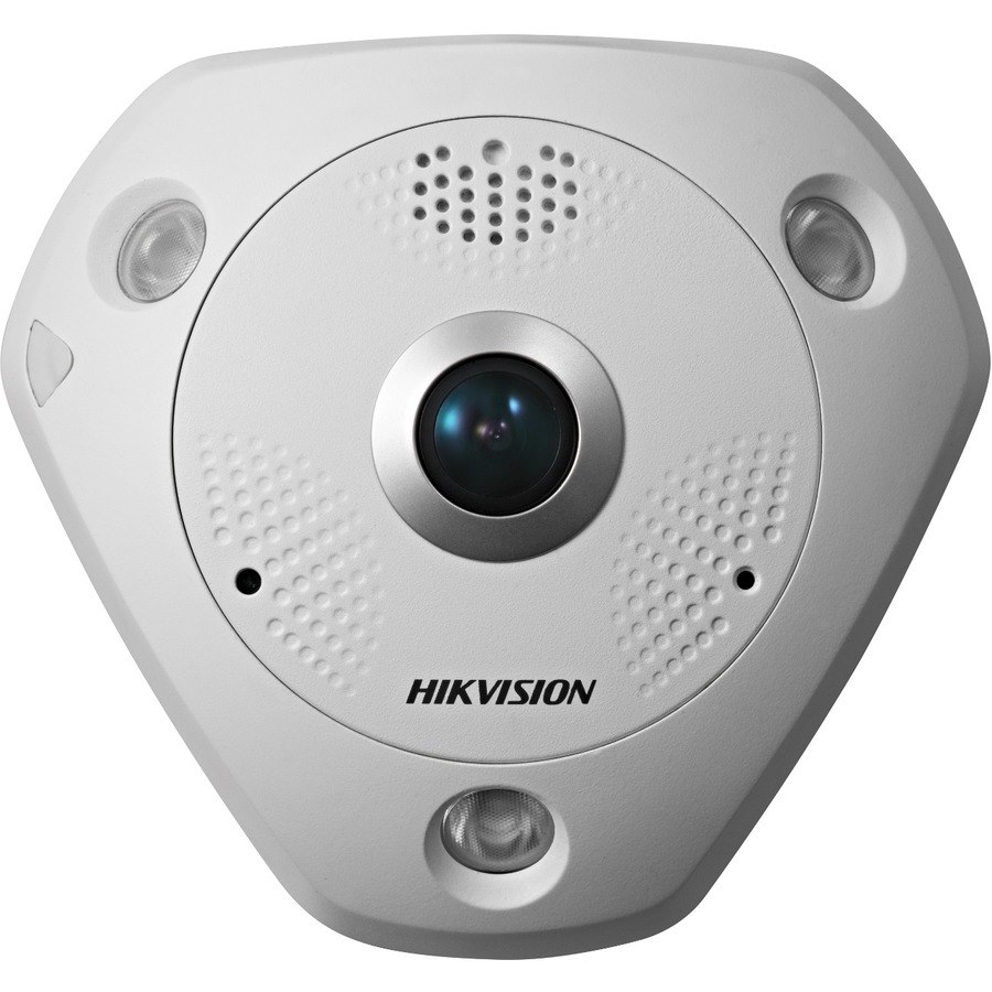 Hikvision Smart DS-2CD6365G0E-IVS 6 Megapixel Outdoor Network Camera - Color - Fisheye