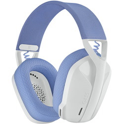 Logitech G435 Wireless Over-the-head Stereo Gaming Headset - Off White, Lilac