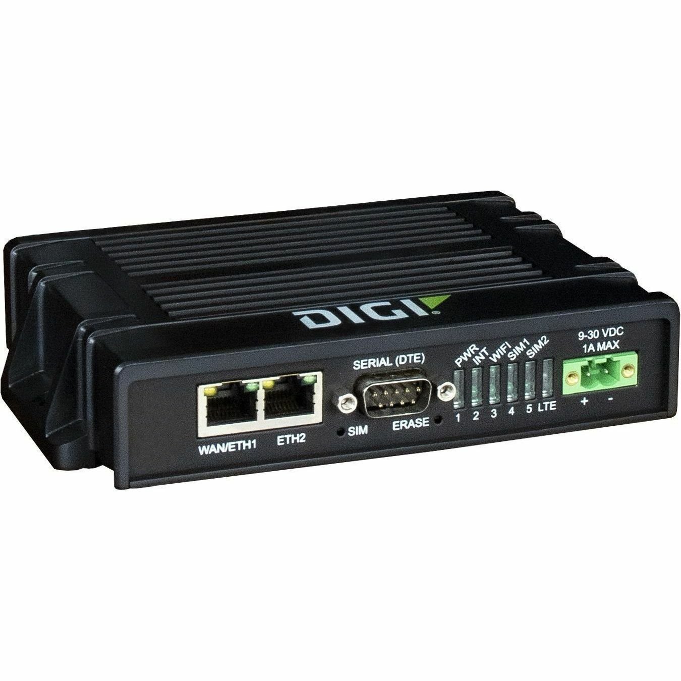 Digi 2 SIM Cellular, Ethernet Modem/Wireless Router