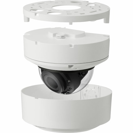 Wisenet XND-C7083RV 4 Megapixel Indoor Network Camera - Color - Dome - White