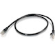 C2G 25 ft Cat6 Snagless Unshielded (UTP) Network Patch Cable (TAA) - Black