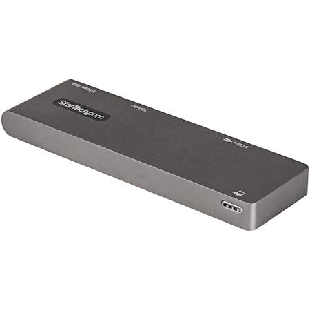 StarTech.com USB 3.2 Gen 1 (3.1 Gen 1) Type-C Docking Station for Notebook/Tablet/Monitor - 100 W - Portable