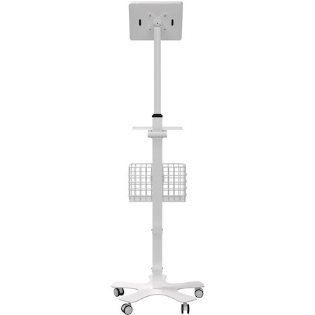 CTA Digital Medical Mobile Floor Stand with Large Universal Security Enclosure