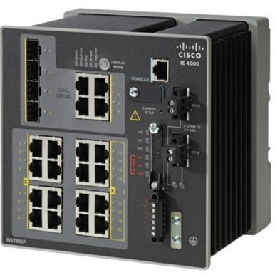 Cisco 4000 IE-4000-4GC4GP4G-E 12 Ports Manageable Layer 3 Switch - Gigabit Ethernet - 10/100/1000Base-TX, 1000Base-X
