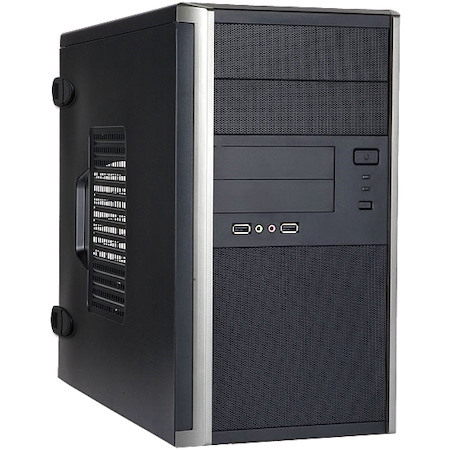 In Win EM035 Computer Case - Micro ATX Motherboard Supported - Mid-tower - Black