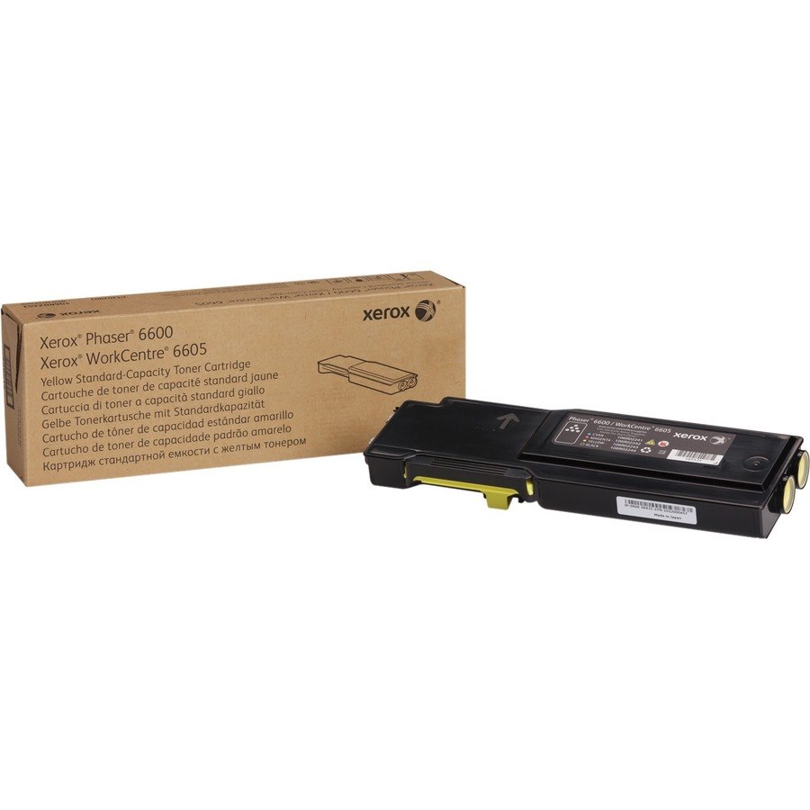 Xerox Original Standard Yield Laser Toner Cartridge - Yellow Pack