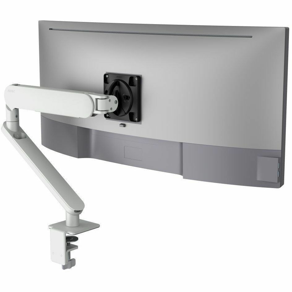 Atdec Ora Mounting Arm for Monitor, Flat Panel Display, Curved Screen Display - White - Landscape/Portrait