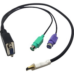 Lantronix Cable for Spider Duo-PS/2, Local Input, Standard 21.6"