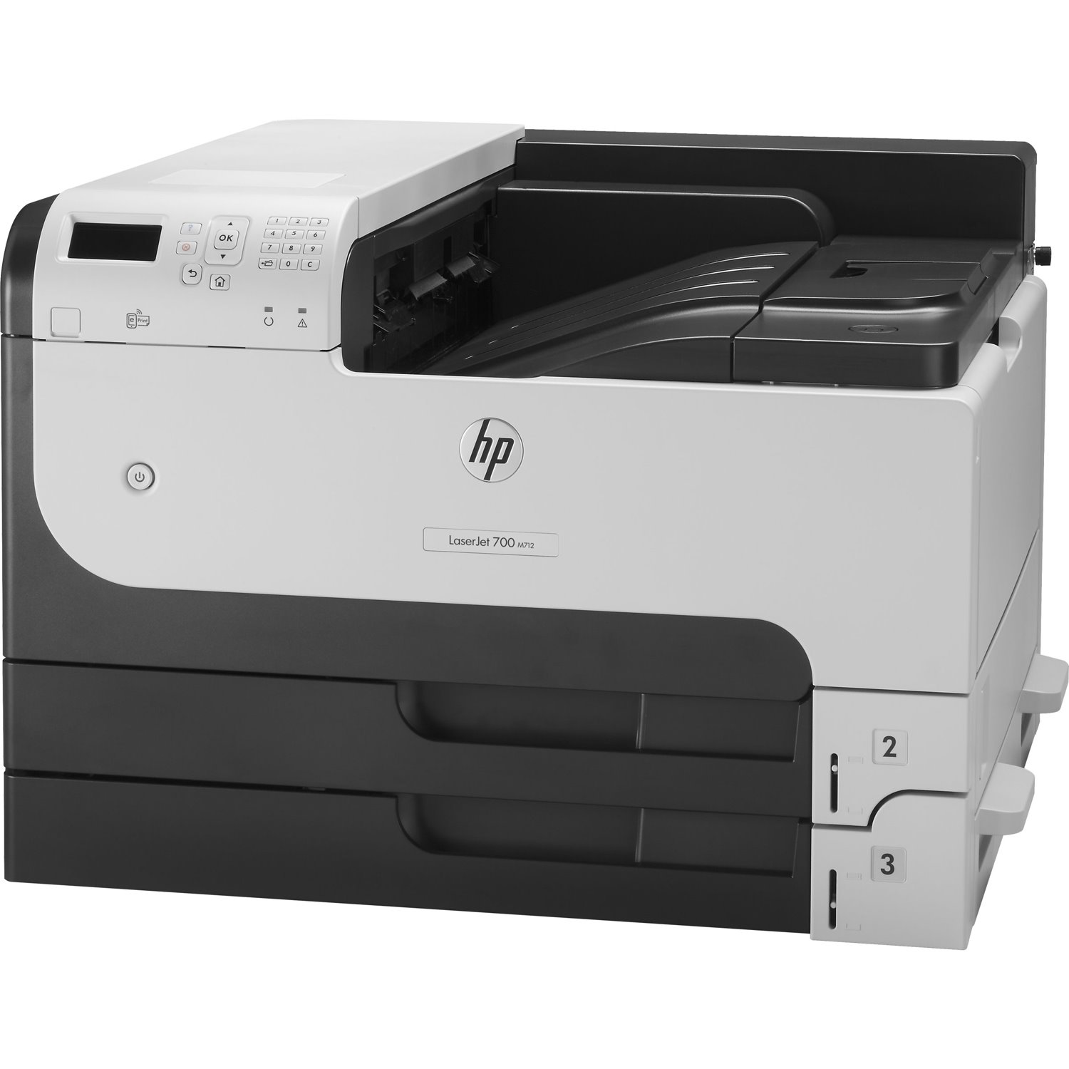 HP LaserJet 700 M712N Desktop Laser Printer - Monochrome