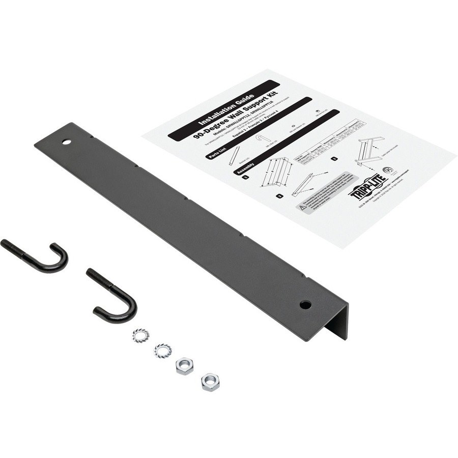 Tripp Lite by Eaton Wall Support Kit for 12 in. Cable Runway, Straight and 90-Degree - Hardware Included