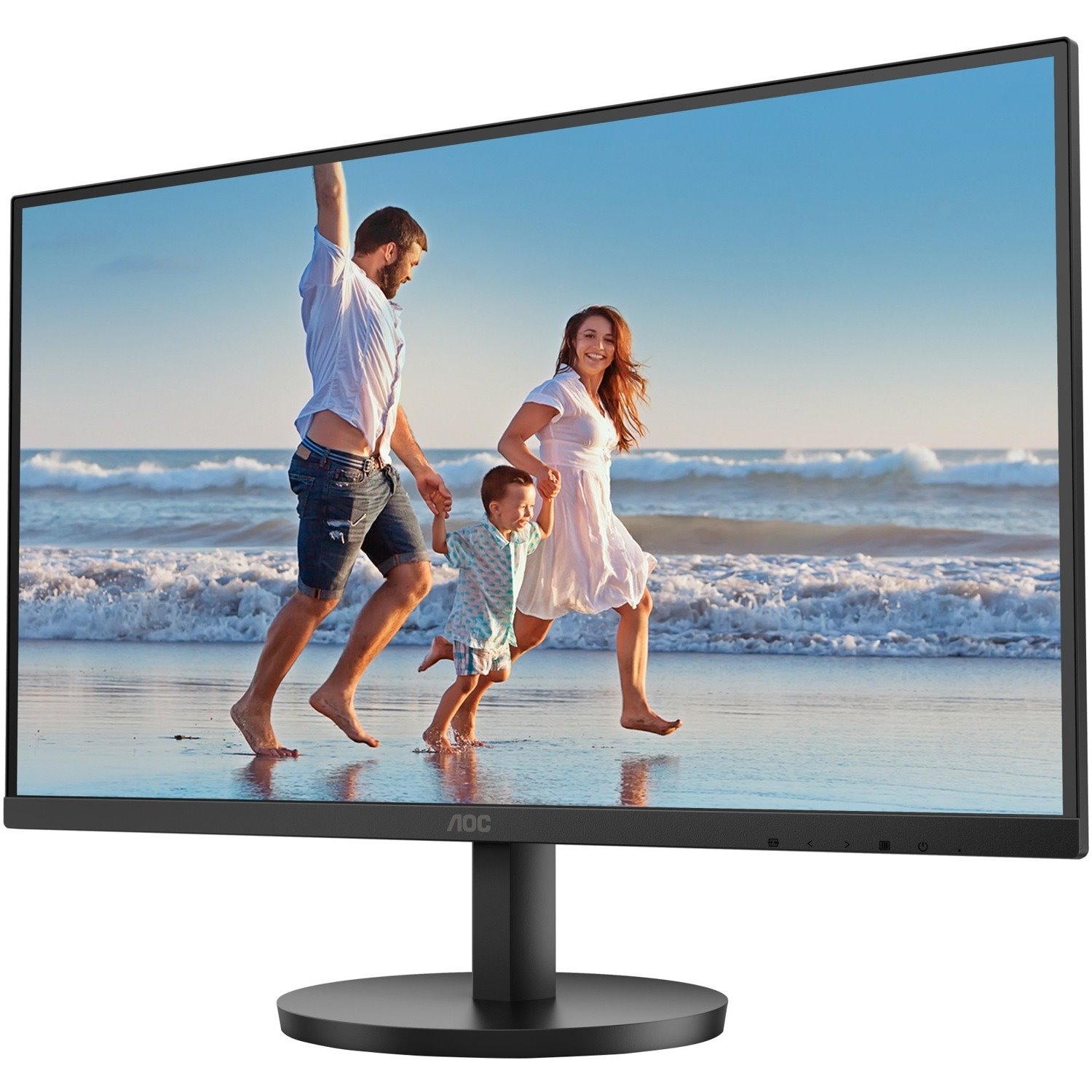 AOC Q27B3MA 27" Class WQHD LCD Monitor - 16:9 - Matte Black