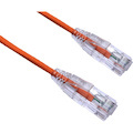 Axiom 50FT CAT6 BENDnFLEX Ultra-Thin Snagless Patch Cable 550mhz (Orange)