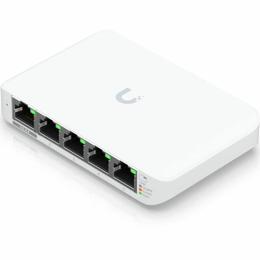 Ubiquiti USW Flex Mini 5 Ports Manageable Ethernet Switch - Gigabit Ethernet - 10/100/1000Base-T