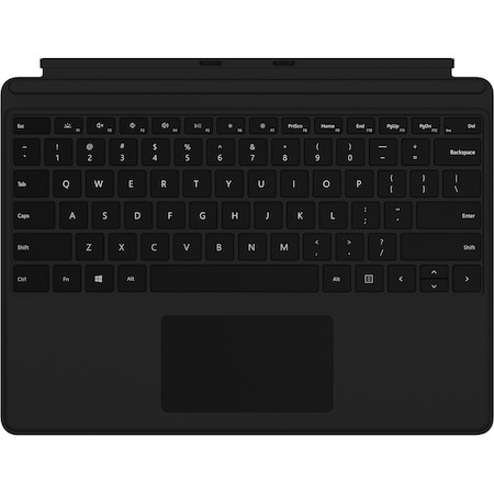 Microsoft Surface Keyboard - Docking Connectivity - Proprietary Interface - TouchPad - Black