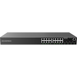 Grandstream GWN7800 GWN7802P 16 Ports Manageable Ethernet Switch - Gigabit Ethernet - 1000Base-T, 1000Base-X
