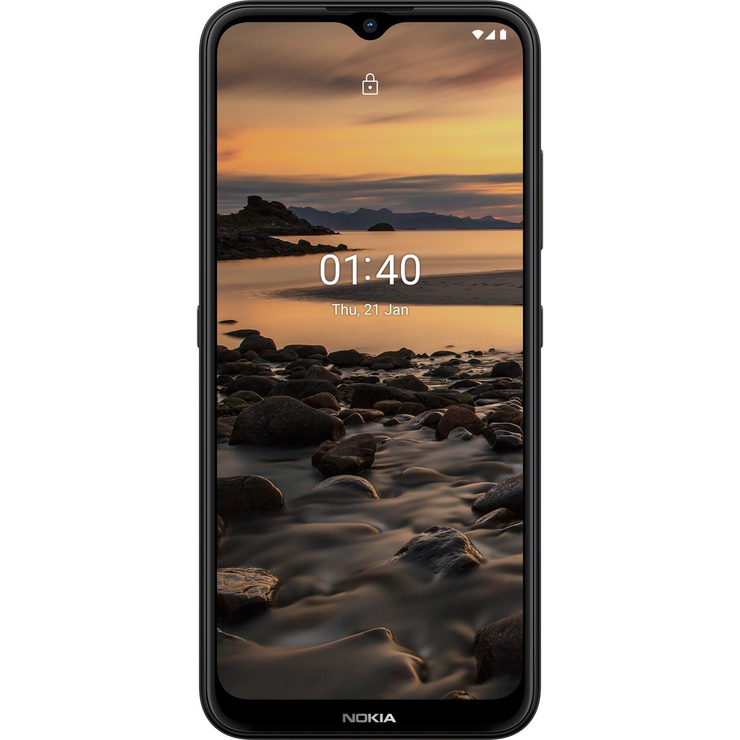 Nokia 1.4 32 GB Smartphone - 16.5 cm (6.5") LCD HD+ 720 x 1600 - Cortex A53Quad-core (4 Core) 1.30 GHz - 2 GB RAM - Android 10 (Go Edition) - 4G - Charcoal