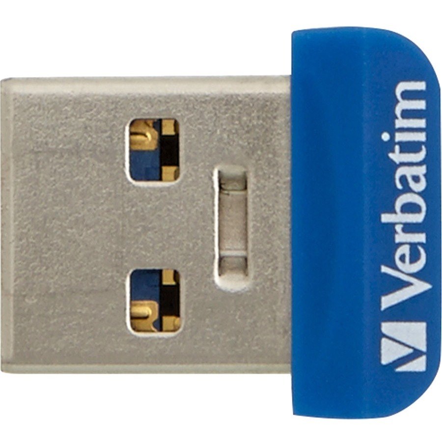 Verbatim Store 'n' Stay Nano 32 GB USB 3.0 Flash Drive - Blue