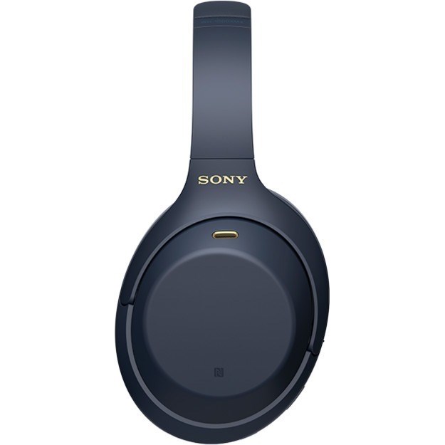 Sony WH-1000XM4 Wired/Wireless Over-the-ear Stereo Headset - Midnight Blue