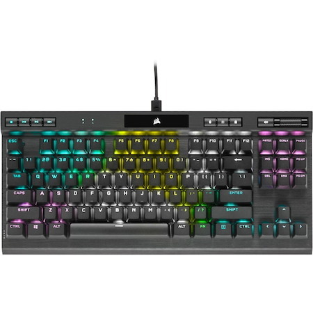 Corsair K70 RGB TKL CHAMPION SERIES Mechanical Gaming Keyboard - CHERRY MX SPEED