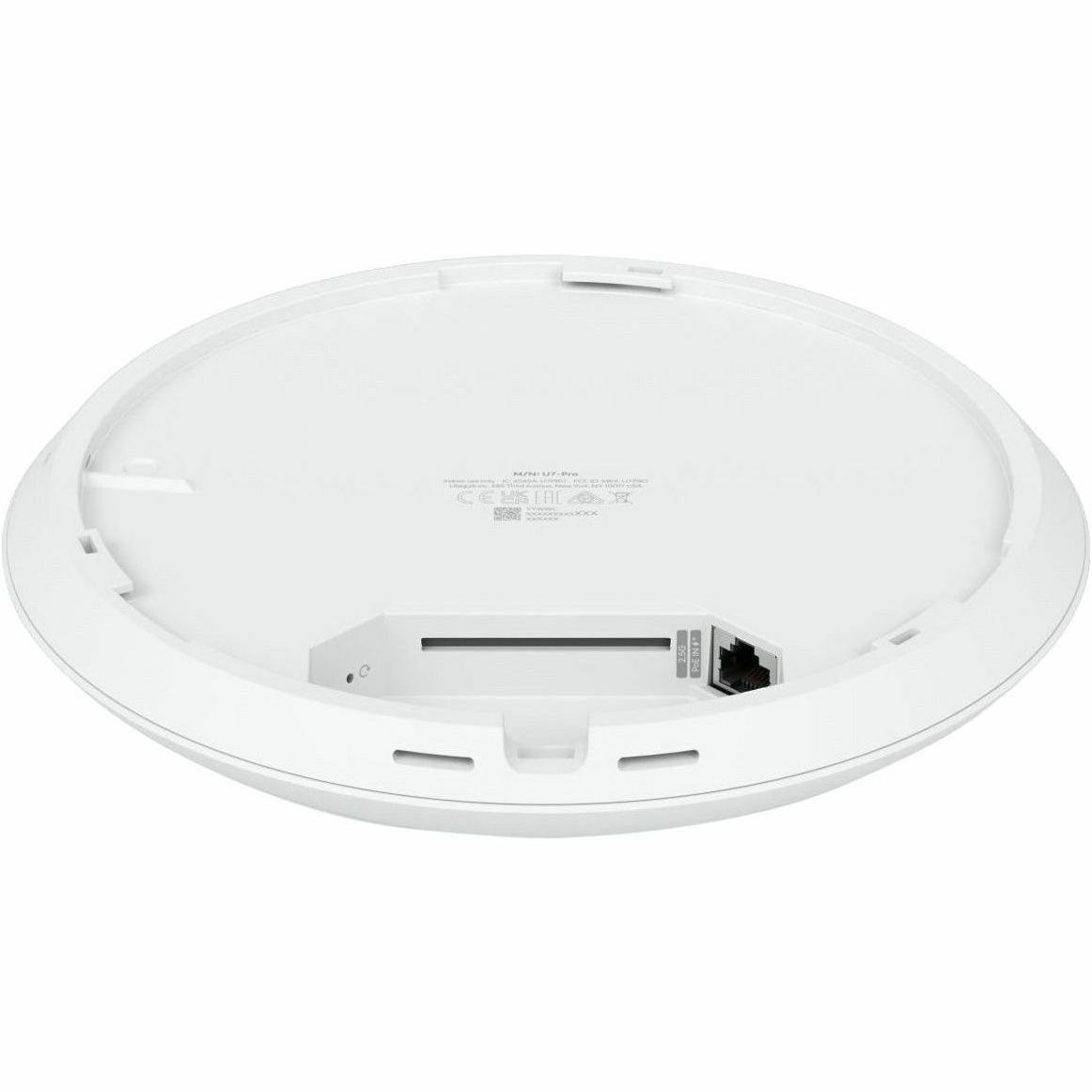 Ubiquiti U7 Pro Tri Band IEEE 802.11 a/b/g/n/ac/ax/be 9.12 Gbit/s Wireless Access Point