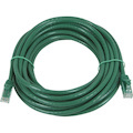 Monoprice FLEXboot Series Cat5e 24AWG UTP Ethernet Network Patch Cable, 30ft Green