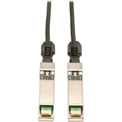 Eaton Tripp Lite Series SFP+ 10Gbase-CU Passive Twinax Copper Cable, SFP-H10GB-CU7M Compatible, Black, 7M (22.96 ft.)