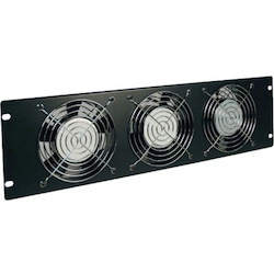 Tripp Lite by Eaton SmartRack 3U Fan Panel - 3-120V high-performance fans; 210 CFM; 5-15P plug