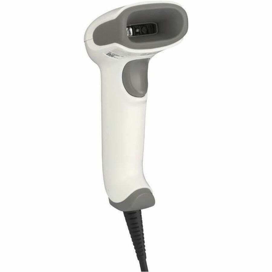 Honeywell Voyager XP 1470g Retail, Self-checkout, Healthcare Handheld Barcode Scanner - Cable Connectivity - White - USB Cable Included