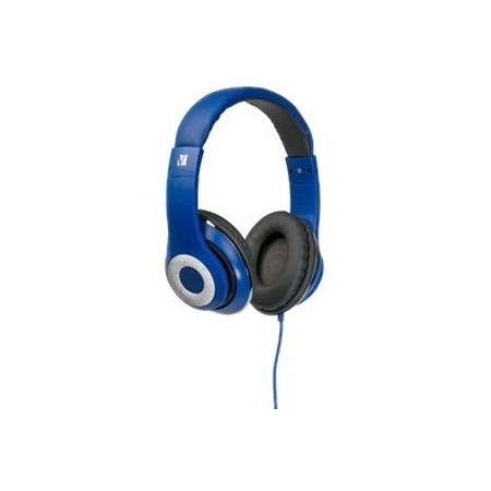 Verbatim Classic Wired Over-the-head Stereo Headset - Blue