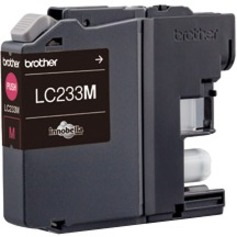 Brother LC233M Original Standard Yield Inkjet Ink Cartridge - Magenta Pack